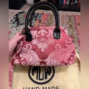 Max Carpetbag Works Handmade Queen Rose Satchel